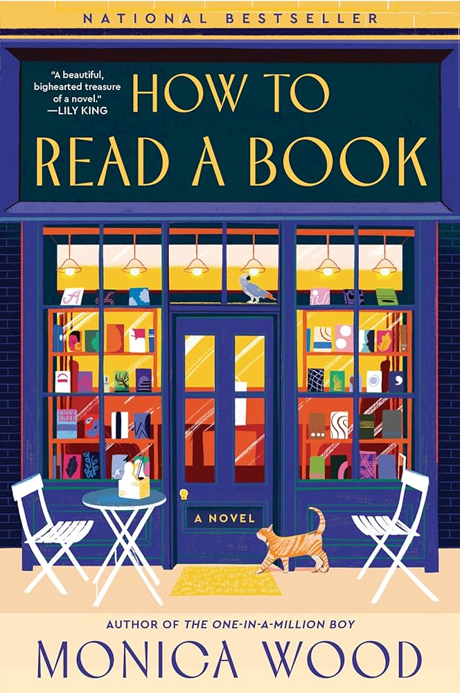 The cover of How to Read a Book by Monica Wood